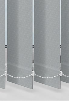 Sarra (Blackout), Slate - Vertical Blind Slats